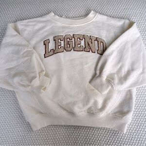 Rylee + Cru Oversized Crew Sweatshirt Legend